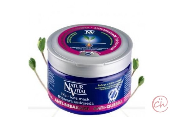 Натурална маска за коса против косопад и накъсване – Natur Vital